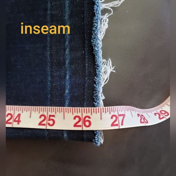 Veronica Beard Carolyn 10" Baby Boot Blue Jeans Size 28 - Picture 11 of 12